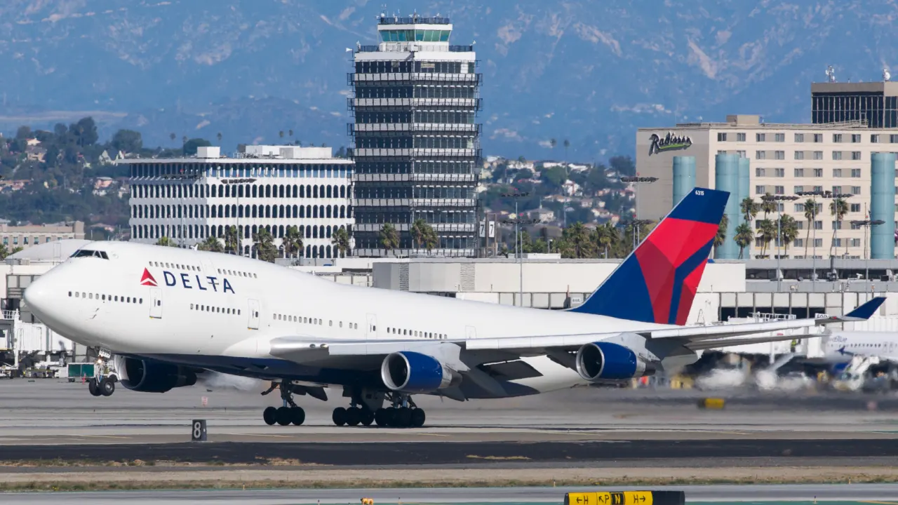Delta Airlines at Miami International Airport (MIA) Terminal